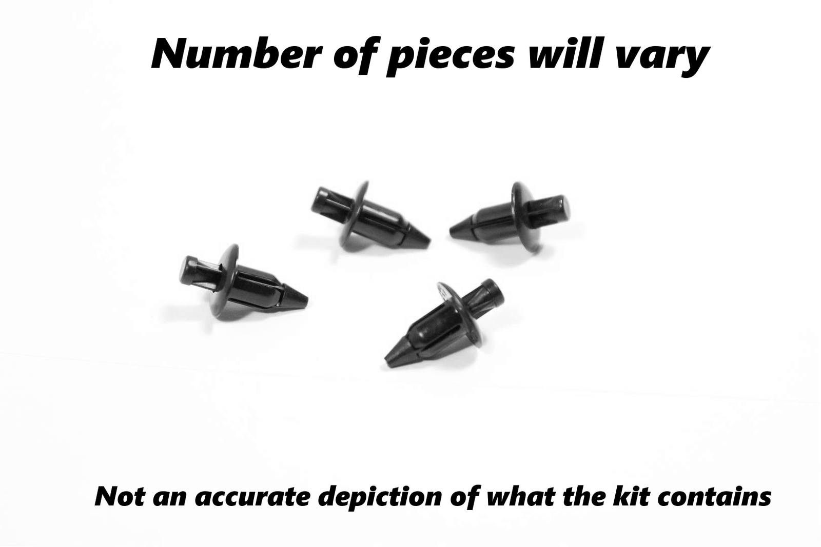 Complete Black Fairing Bolt Kit body screws for Suzuki Hayabusa 1300