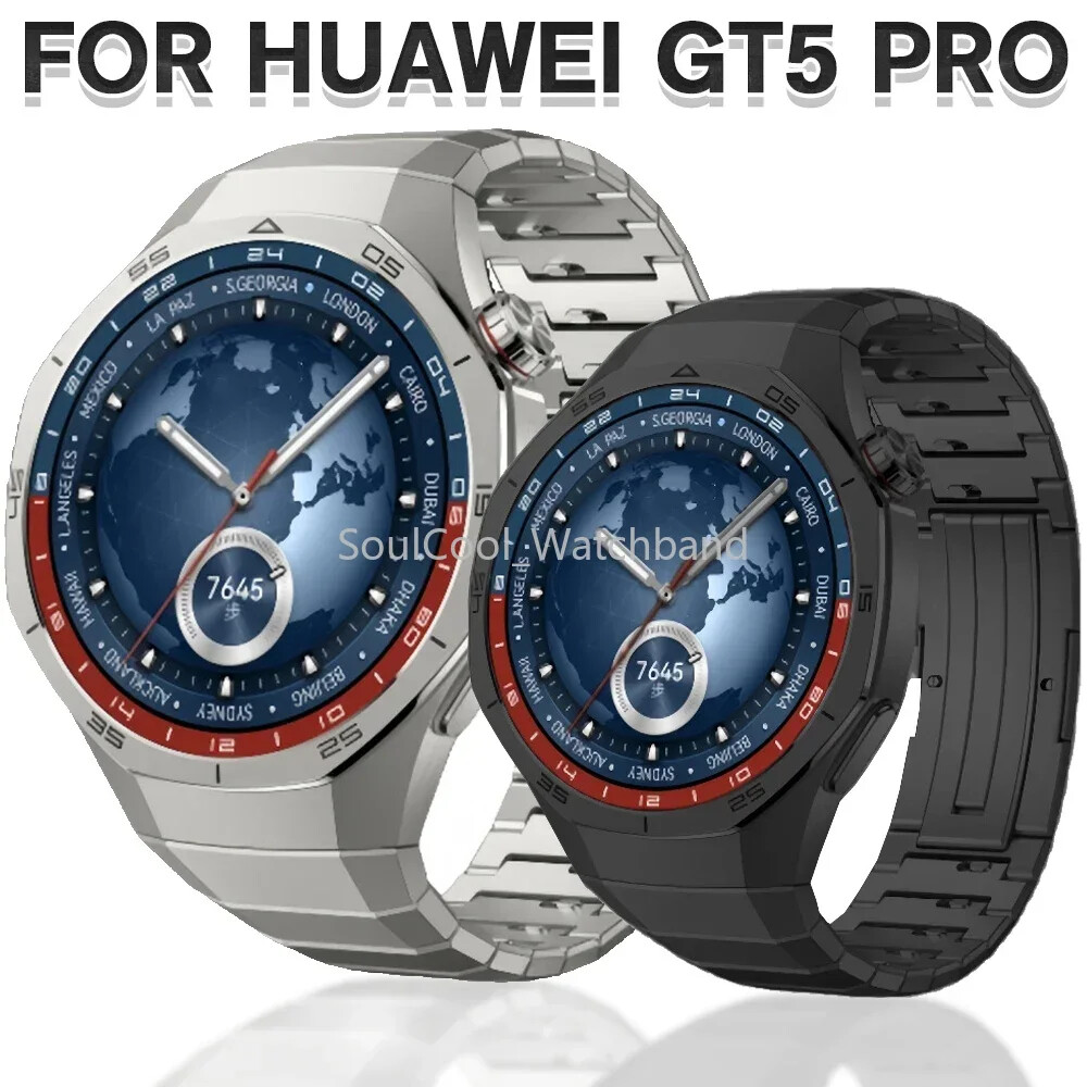 HUAWEI - ぽんたさま専用Huawei WATCH GT5 Pro HUAWEI WATCH GT 5 Pro 46mm GLOBAL VERSION Titanium Silver