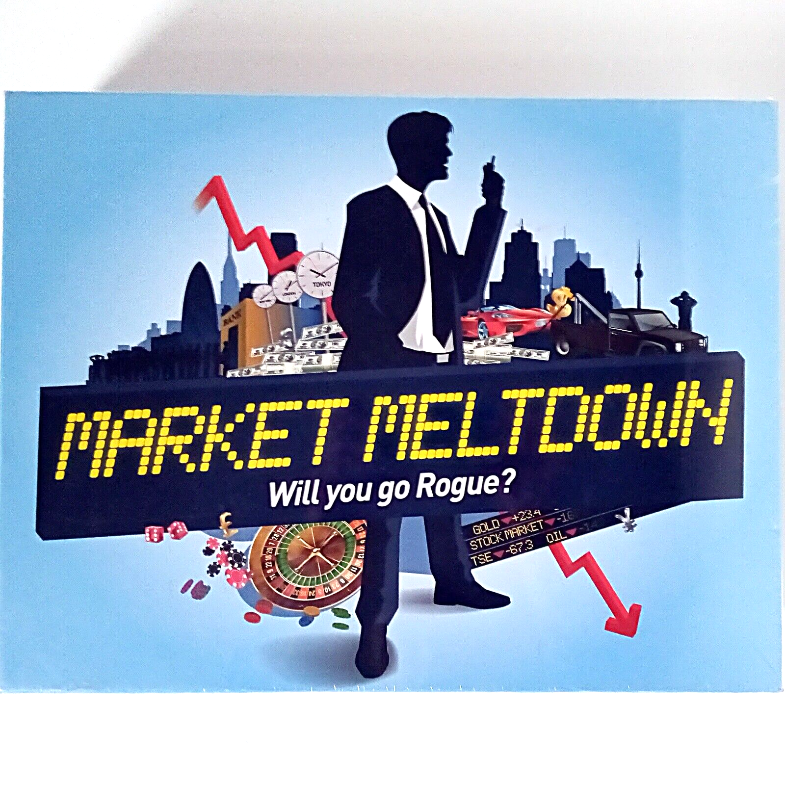 Market Meltdown ( Board Game, 2012 Clarendon Games) New & Sealed