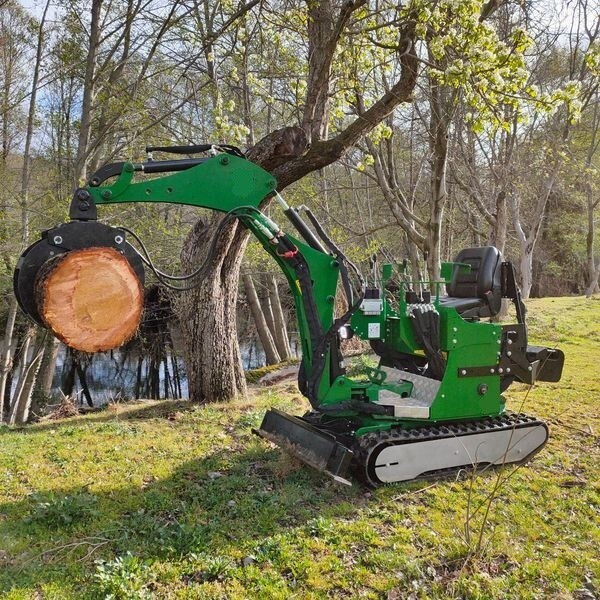 MicroMini Excavator diggeraugergrablog splitterbreaker eBay