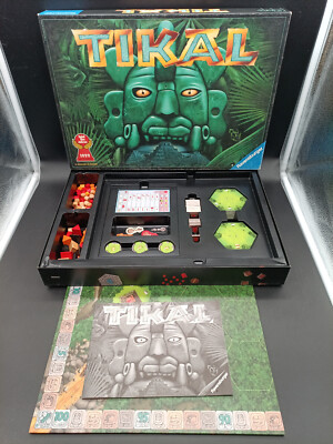 Tikal Ravensburger Brettspiel 1999 90er retro vtg Material Top geprüft komplett
