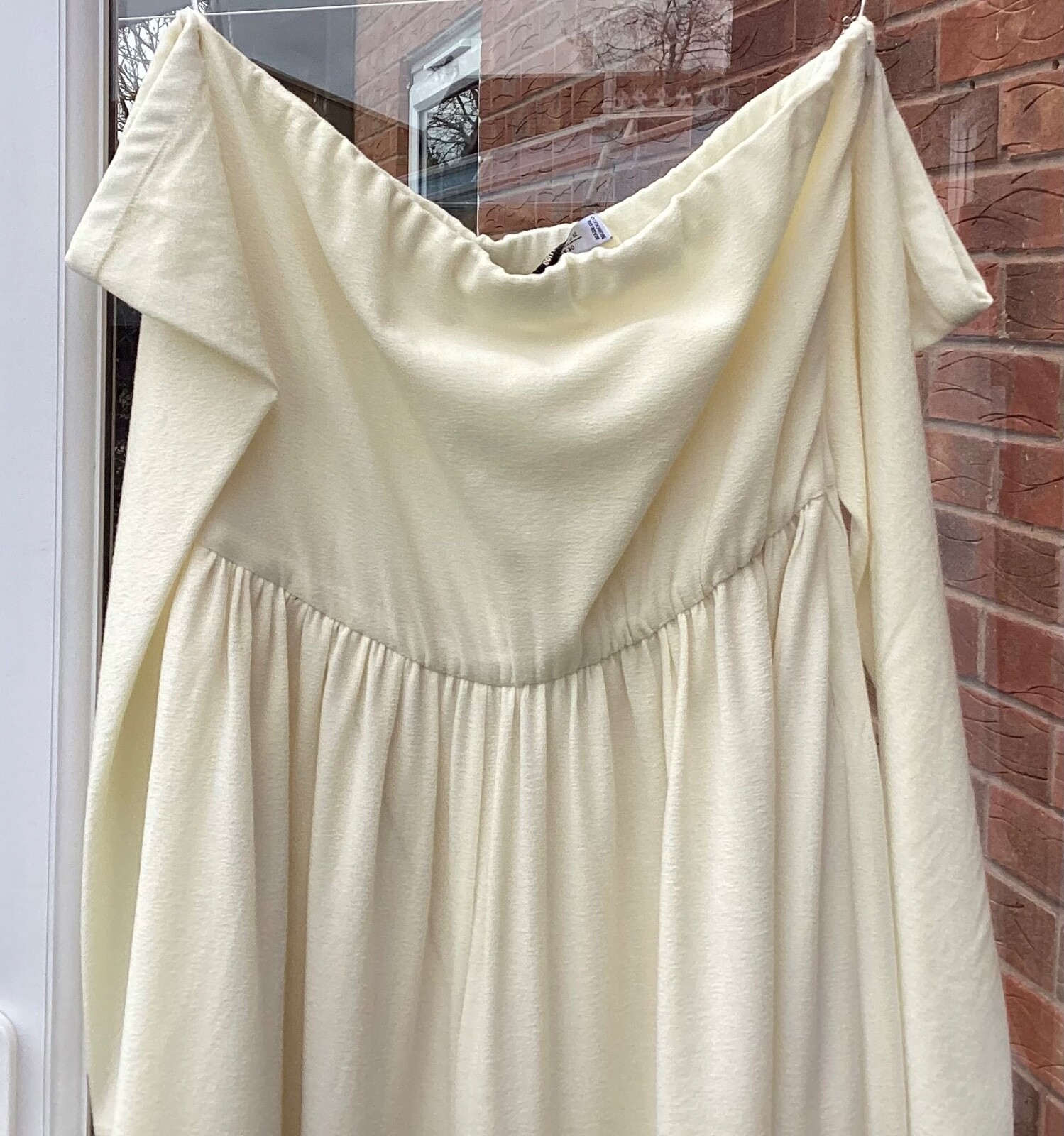 BNWT ZARA LIMITED EDITION OYSTER WHITE JUMPSUIT SIZE L  RRP £169 8171/889 PARTY image 2