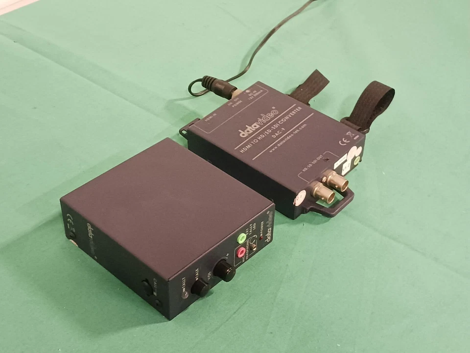 Convertidor Datavideo DAC-9 HDMI a HD/SD-SDI con Intercomunicador ITC-100SL Beltpack Foto 4 de 4