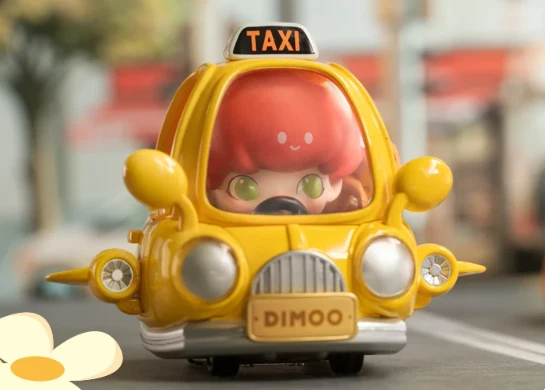  Dimoo Where We Go Serie Paseo en Coche Confirmado Caja Ciega Figura Juguete Regalos Foto 3 de 4