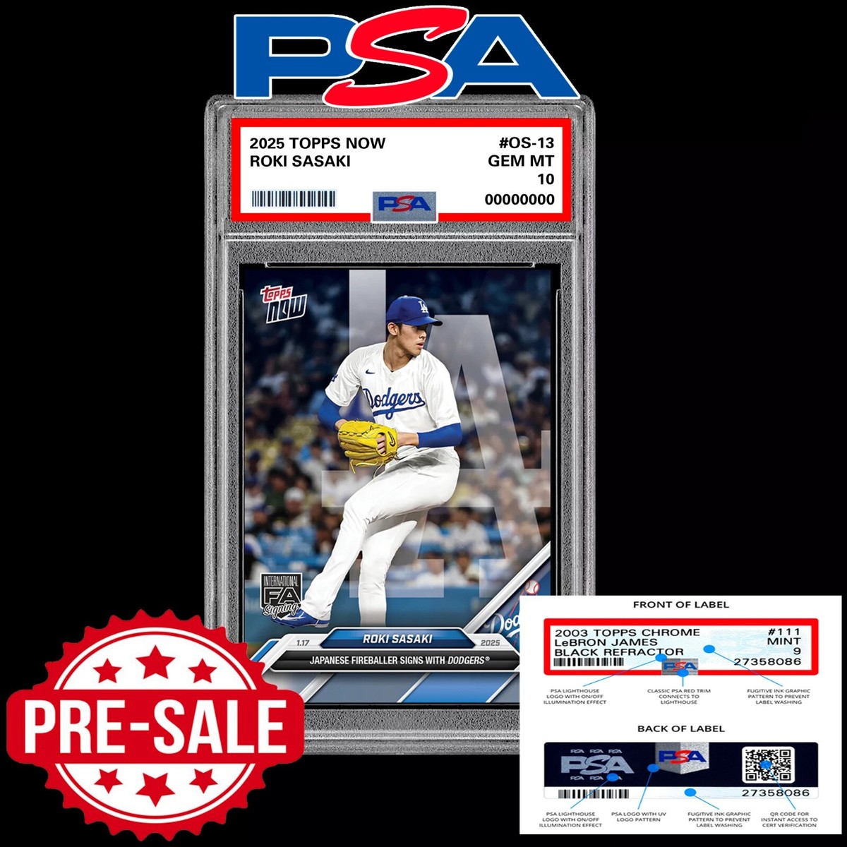 【PSA9】 2023 Topps Now　ランディ・アロサレーナ 世界25枚 2023 Topps Now ランディ・アロサレーナ 世界25枚（PSA9 2023