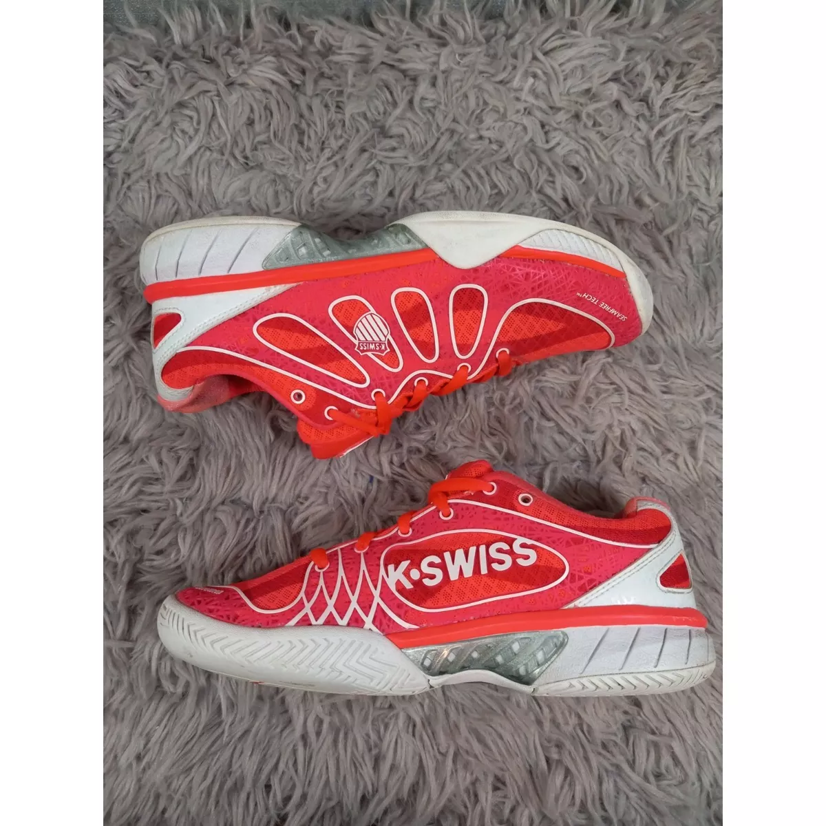K Swiss Ultra Express Womans 6.5 Pink Athletic Tennis Shoes