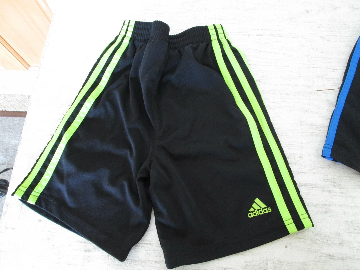 Adidas neon green shorts clearance