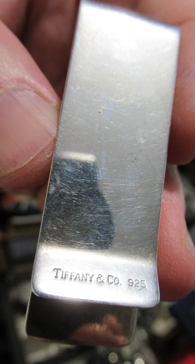 Tiffany Co. 925 Sterling Silver Money Clip