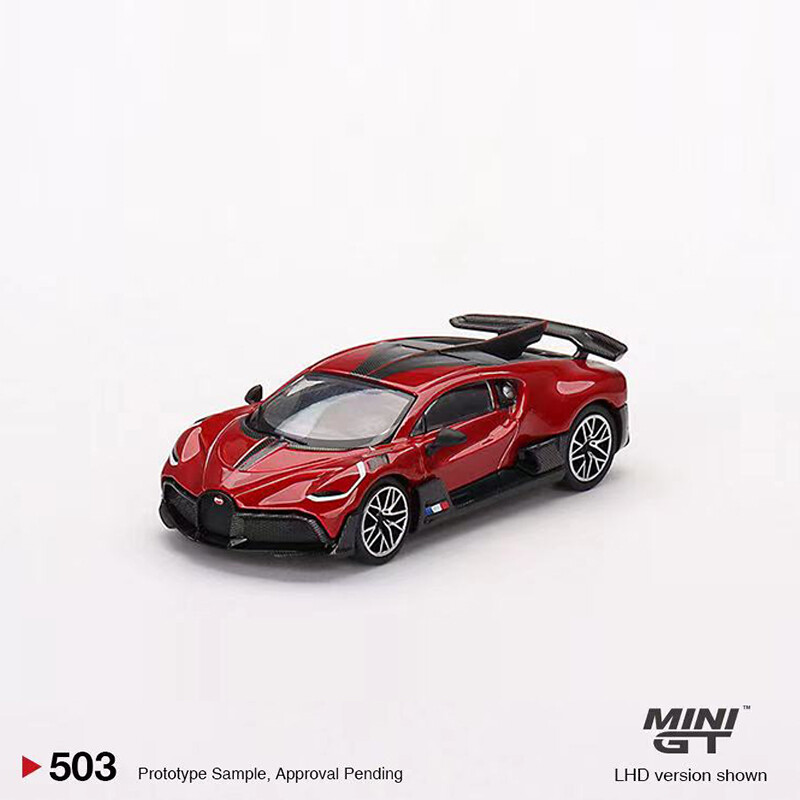 MINI GT ブガッティ ディーヴォ (レッド・メタリック) チェイスカー Mini GT 1:64 Bugatti Divo Red Metallic #503 | eBay