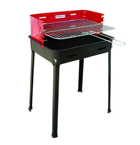 Offerta Barbecue Carbonella 48x36x77h | Pronto all'uso con Ruote
