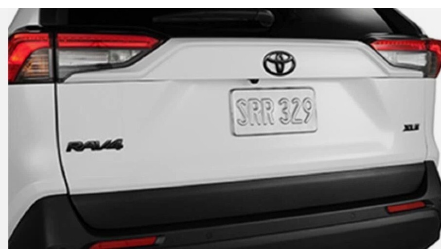 New OEM Toyota Blackout Emblem Overlay Kit Fits '19-'24 Rav4 - PT948-42191-02
