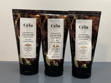 3x Cela Masque de Glacier Clay Face Mask Salicylic Acid 2.5oz each sealed NEW