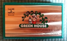 Thumbnail of ebay&reg; auction 256494496173 | Antikes Nintendo Game - Watch Green House - Modell Nr. GH-54 - 1982