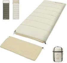 Naturehike Camping Sleeping Bag，Spliceable Double Sleeping Bag for Adults&Kids
