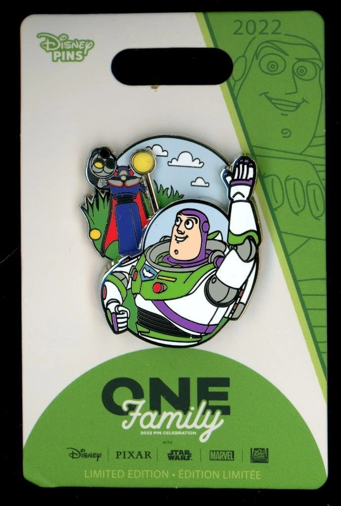 One Family 2022 Celebration Family Game Night Toy Story Play Catch LE Disney Pin