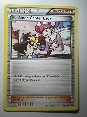 Pokémon TCG Pokemon Center Lady Flashfire 93 Regular Uncommon | eBay