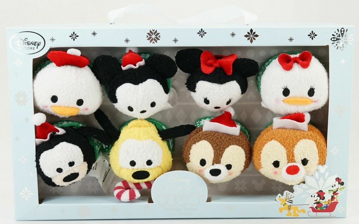 Disney Store Japan Tsum Tsum 2015 Holiday Series Mickey & Friends
