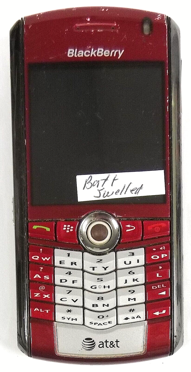 BlackBerry Pearl 8120 - Red and Silver ( AT&T ) Very Rare
