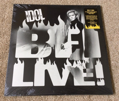 Billy Idol: BFI Live - Ltd ED 3x Vinyl LP RSD Black Friday 2016: SEALED PERFECT