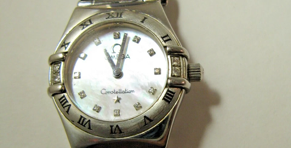Omega Constellation “My Choice” Ladies Watch Diamonds Stainless Steel MOP Quartz - Image 2 of 4