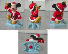 Vintage Disney Mickey's Once Upon a  Christmas Puzzle McDonalds Happy Meal Toy 