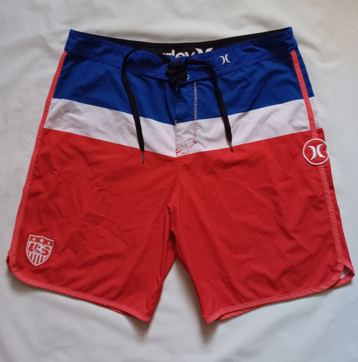 US National Soccer Team Hurley Phantom Shorts Size 33 | eBay