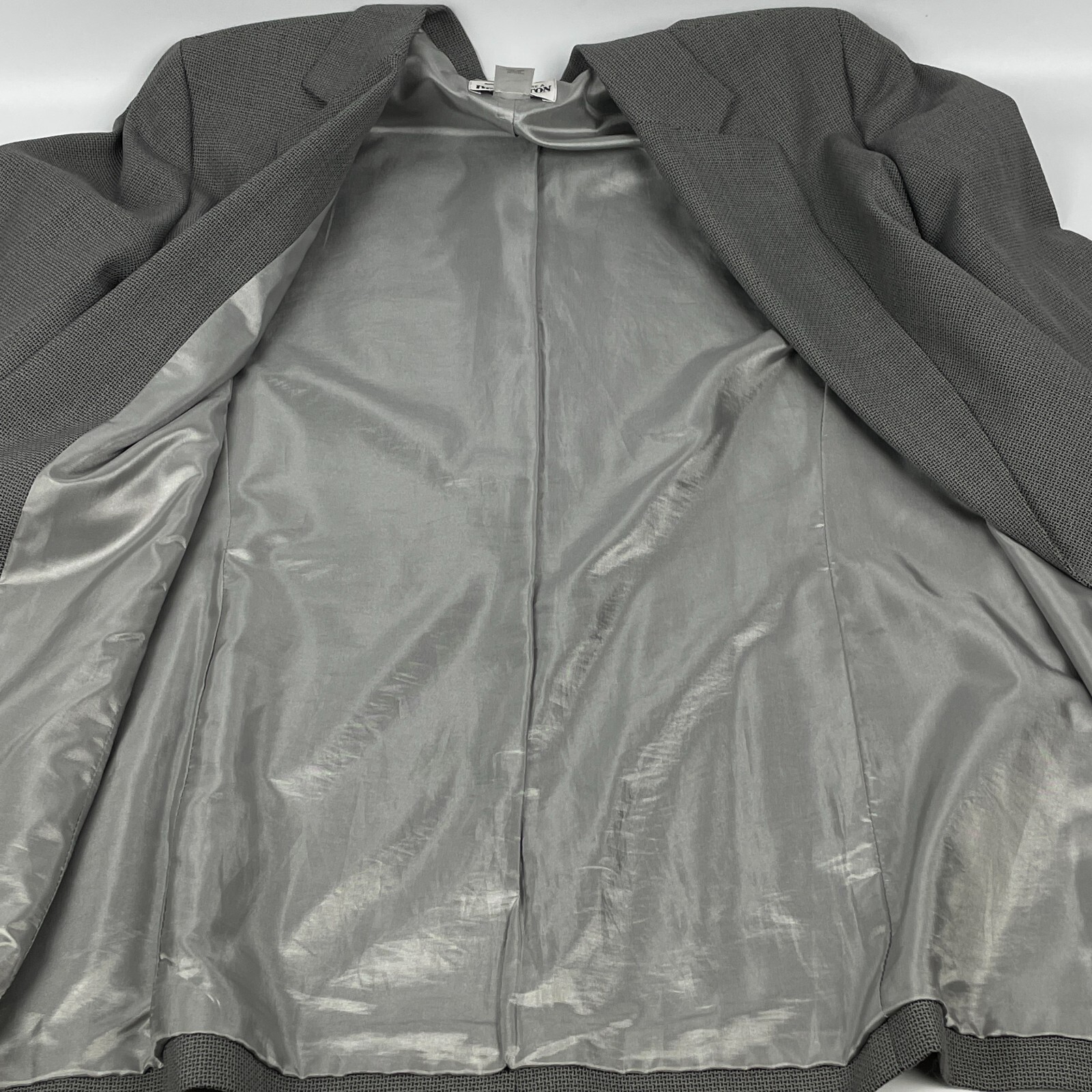 Pendleton Women's Size 16 Grey Single Button Blaz… - image 11