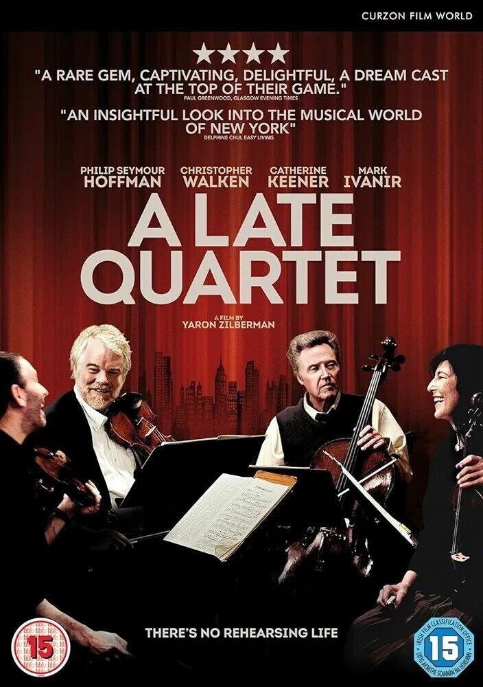 A LATE QUARTET DVD NEW SEALED REGION 2 CHRISTOPHER WALKEN IMOGEN POTTS