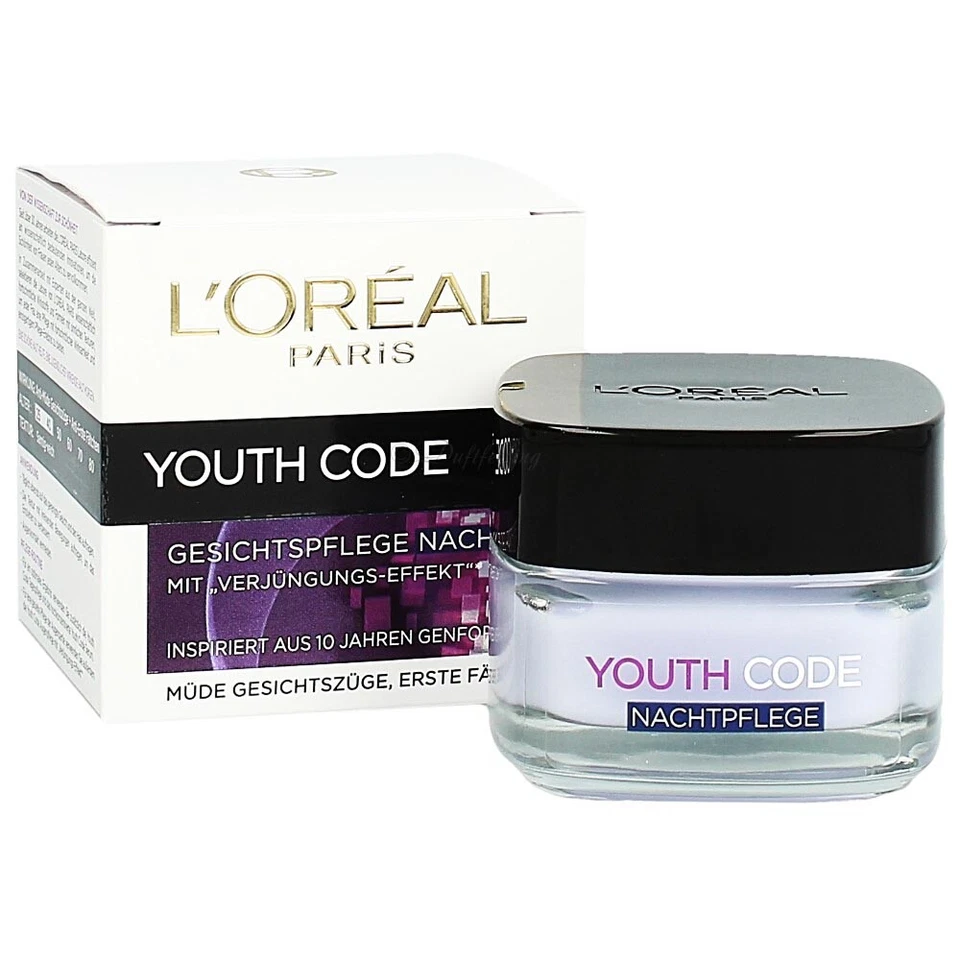 L'Oréal Youth Code Trattamento Viso Notte 50 ml