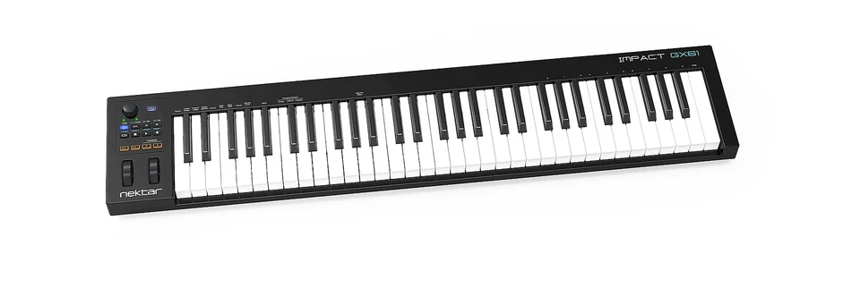 Nektar, 61-Key MIDI Controller, 61 Keys (GX61) Black Keyboard - Image 2 of 4