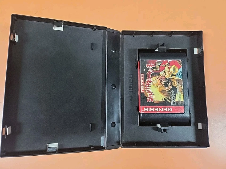 Estuche y juego Splatterhouse 3 Sega Genesis SIN LIBRO Foto 3 de 4