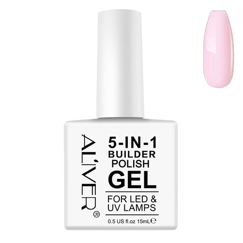 ALIVER 5 in 1 Nail Builder Extension Gel Hard Gel Nail Builder UV & LED Nail Art - 第 11/13 張圖片