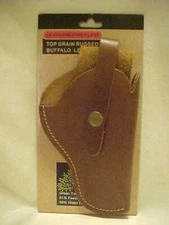 Saddle Mate 6.5" Adj. Holster Top Grain Rugged Buffalo Leather Side Holster