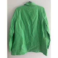 Nwt Halston Linen Blazer Size L