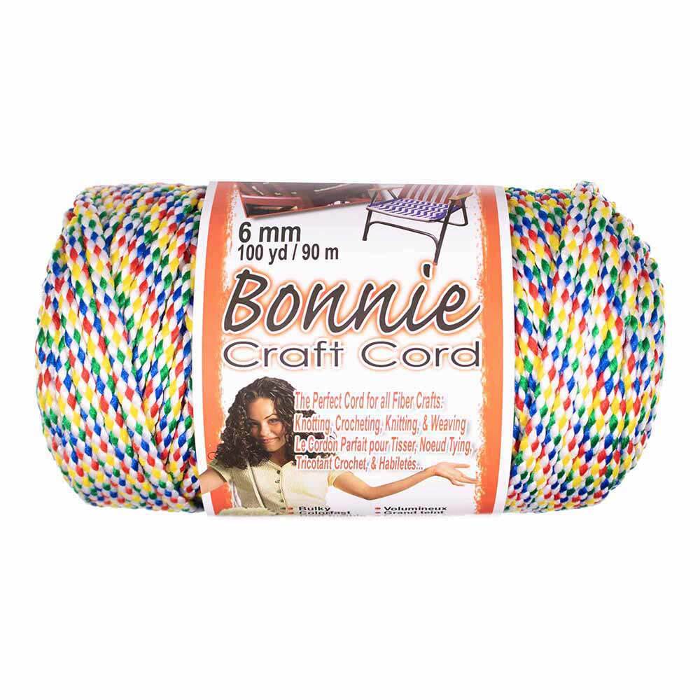 Pepperell 6mm Bonnie Macramé Craft Cord, 100-Yard, Turquoise