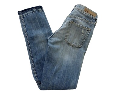 GRLFRND Naomi High Rise Distressed Jeans SZ 24 LOVE TO