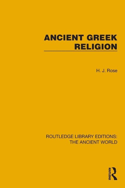 H. J. Rose | Ancient Greek Religion | Taschenbuch | Englisch (2026) | Routledge-image