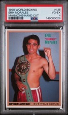 1998 WORLD BOXING ERIK MORALES MAGAZINE- HAND CUT #135