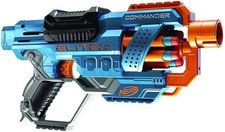 NERF Elite 2.0 Commander RD-6 Blaster Gun| Dart Launcher 12 Nerf Elite Foam | 8+