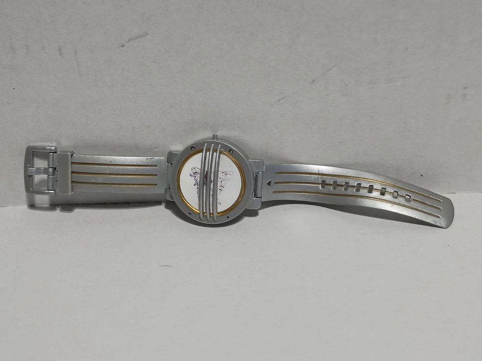 Reloj Comunicador Vintage Mighty Morphin Power Rangers Blanco Ranger. Foto 3 de 3