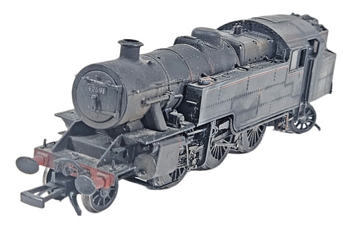 Bachmann 32-878 Spurweite OO Fairburn 2-6-4T 42691 verwitterte schwarze Kufen ohne Verpackung. | Condition: Used