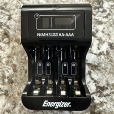 Energizer AA AAA Battery Charger Plug-In Recharge Reuse Cell Bank CHP42US