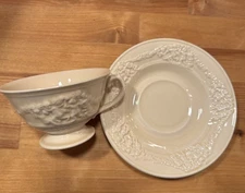 Adams Royal Ivory Titan Ware England “Della Monte” Cup & Saucer (Rd. 749349/52)