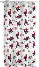 Spiderman, Tenda a Velo Con Anelli, Tenda Cameretta, Tenda per Interni, 140X290,