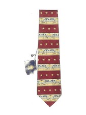 NWT Tommy Hilfiger Boys Red Necktie M Youth