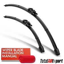 2Pcs 26" & 18" Windshield Wiper Blades for Maserati Ghibli Quattroporte Front