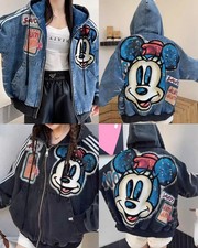 Mickey Mouse Jeansjacke Größe 46-50 Einheitsgröße