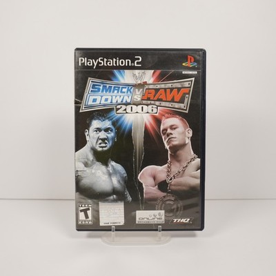 WWE Smackdown vs. Raw 2006 (Sony PlayStation 2, 2005) PS2 No Manual