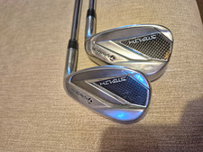 TaylorMade Stealth Wedge Set x2 Right-Handed Stiff Steel Shafts Silver/Black