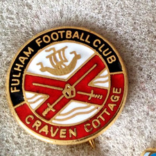 Fulham Football Club Black Top Badge